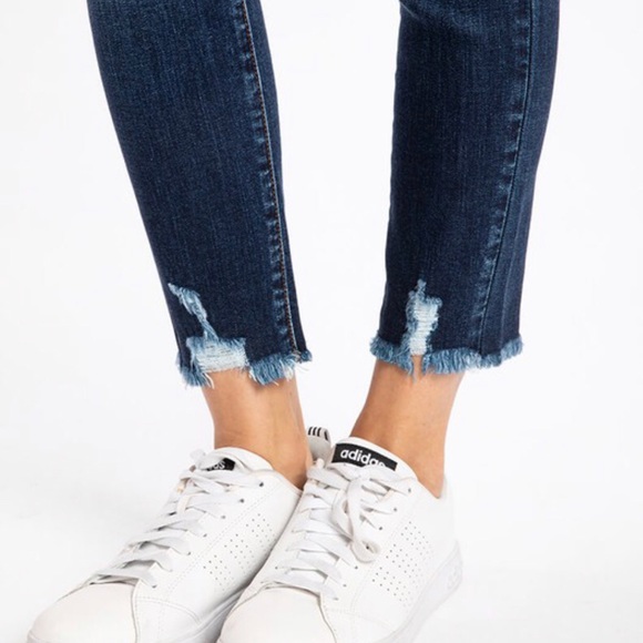 Classy & Sassy High Rise Classic Skinny Jeans - Picture 5 of 8